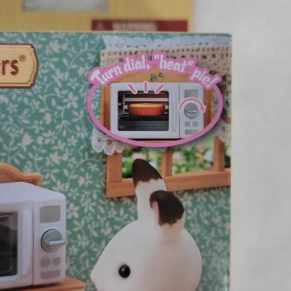 Calico Critters Microwave Cabinet - Picture 3 of 4
